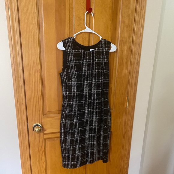 Checkered Pencil Dress - Picture 1 of 3